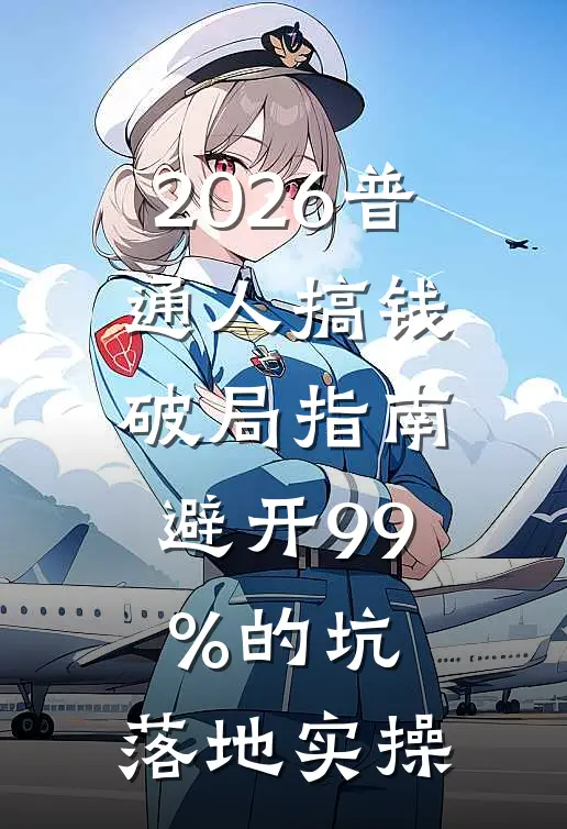 2026普通人搞钱破局指南：避开99%的坑，落地实操