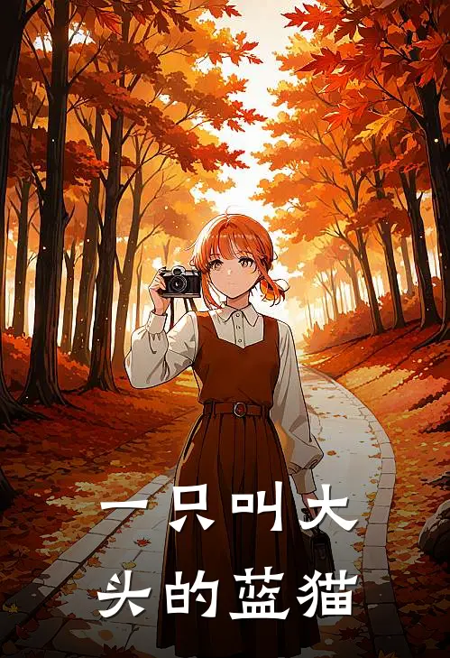 一只叫大头的蓝猫