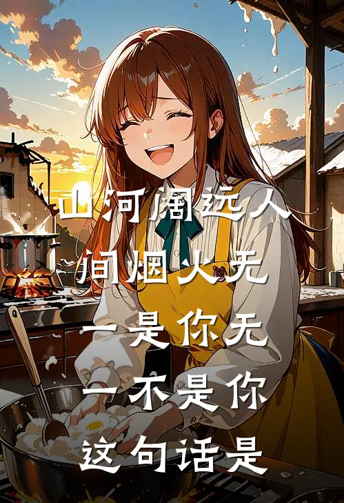 山河阔远人间烟火无一是你无一不是你这句话是