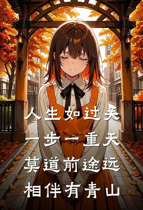 人生如过关,一步一重天,莫道前途远,相伴有青山